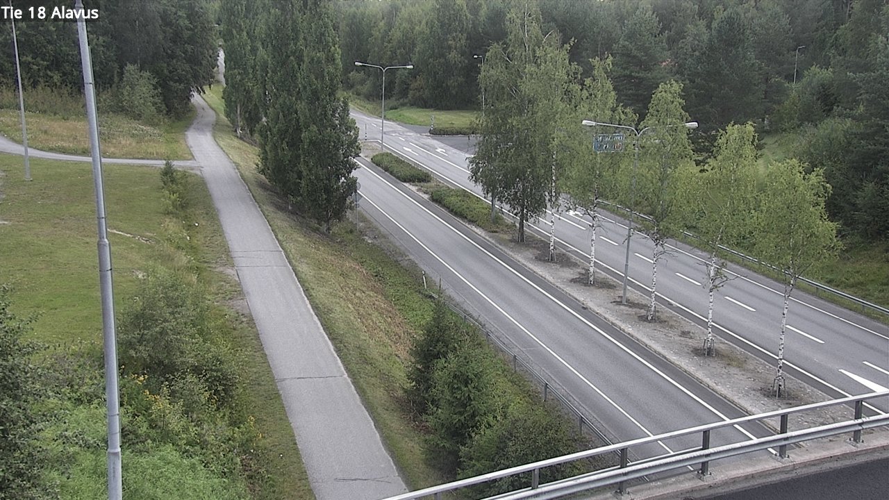 Weather Camera Image Road 18 Alavus, Alavus, Etelä-Pohjanmaa
