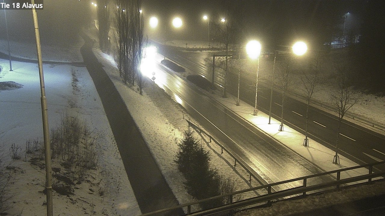 Weather Camera Image Road 18 Alavus, Alavus, Etelä-Pohjanmaa