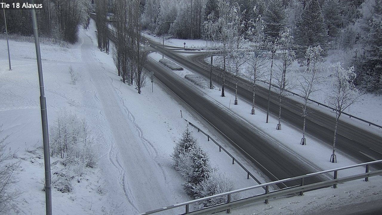 Weather Camera Image Väg 18 Alavo, Alavus, Etelä-Pohjanmaa