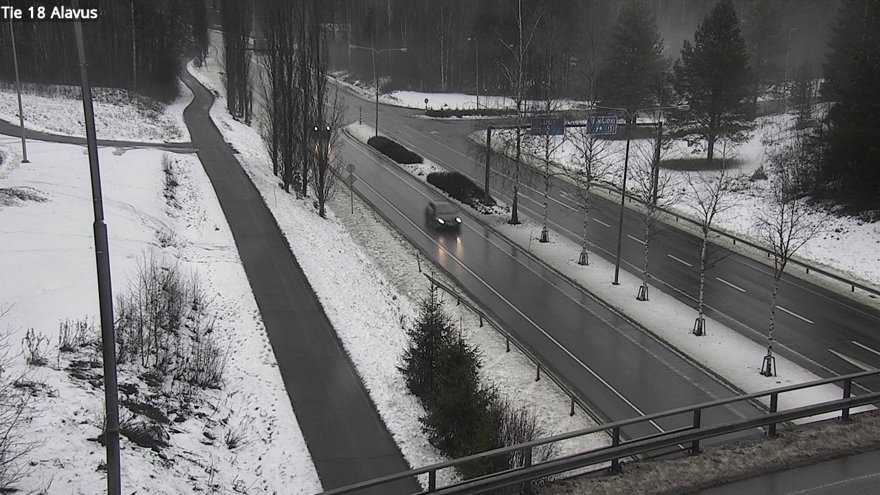 Weather Camera Image Road 18 Alavus, Alavus, Etelä-Pohjanmaa
