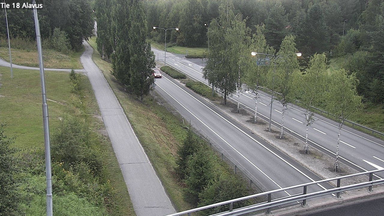 Weather Camera Image Road 18 Alavus, Alavus, Etelä-Pohjanmaa