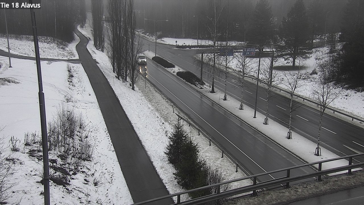 Weather Camera Image Road 18 Alavus, Alavus, Etelä-Pohjanmaa