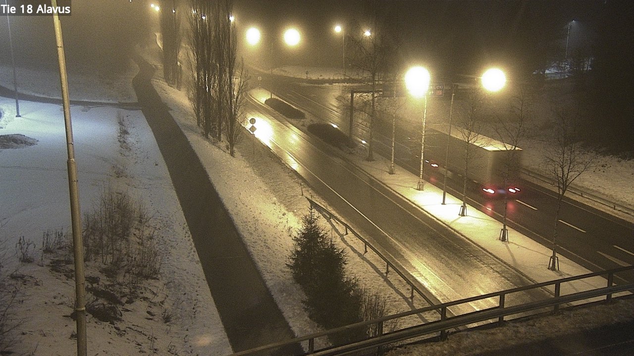 Weather Camera Image Road 18 Alavus, Alavus, Etelä-Pohjanmaa
