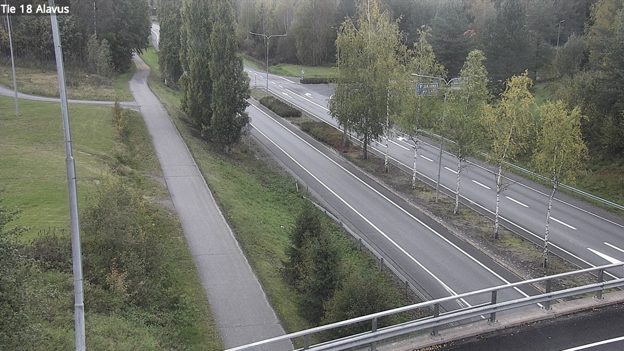 Weather Camera Image Road 18 Alavus, Alavus, Etelä-Pohjanmaa