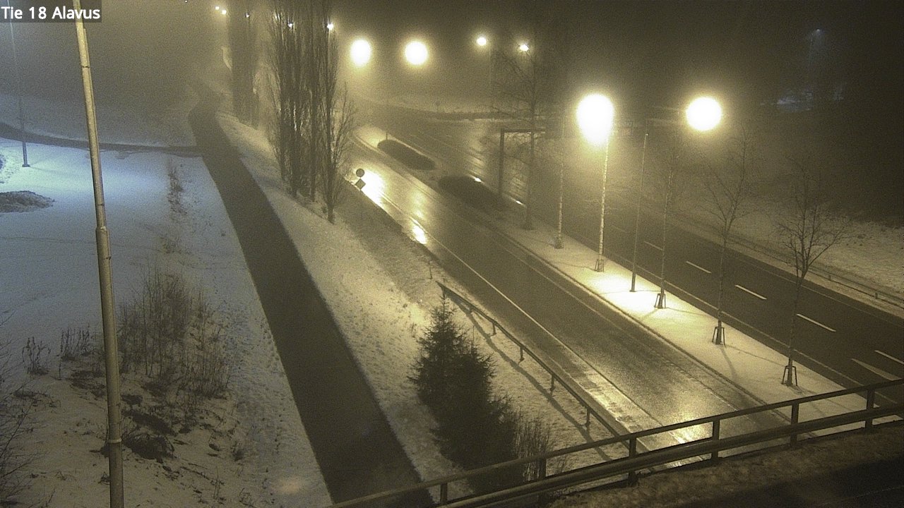 Weather Camera Image Road 18 Alavus, Alavus, Etelä-Pohjanmaa
