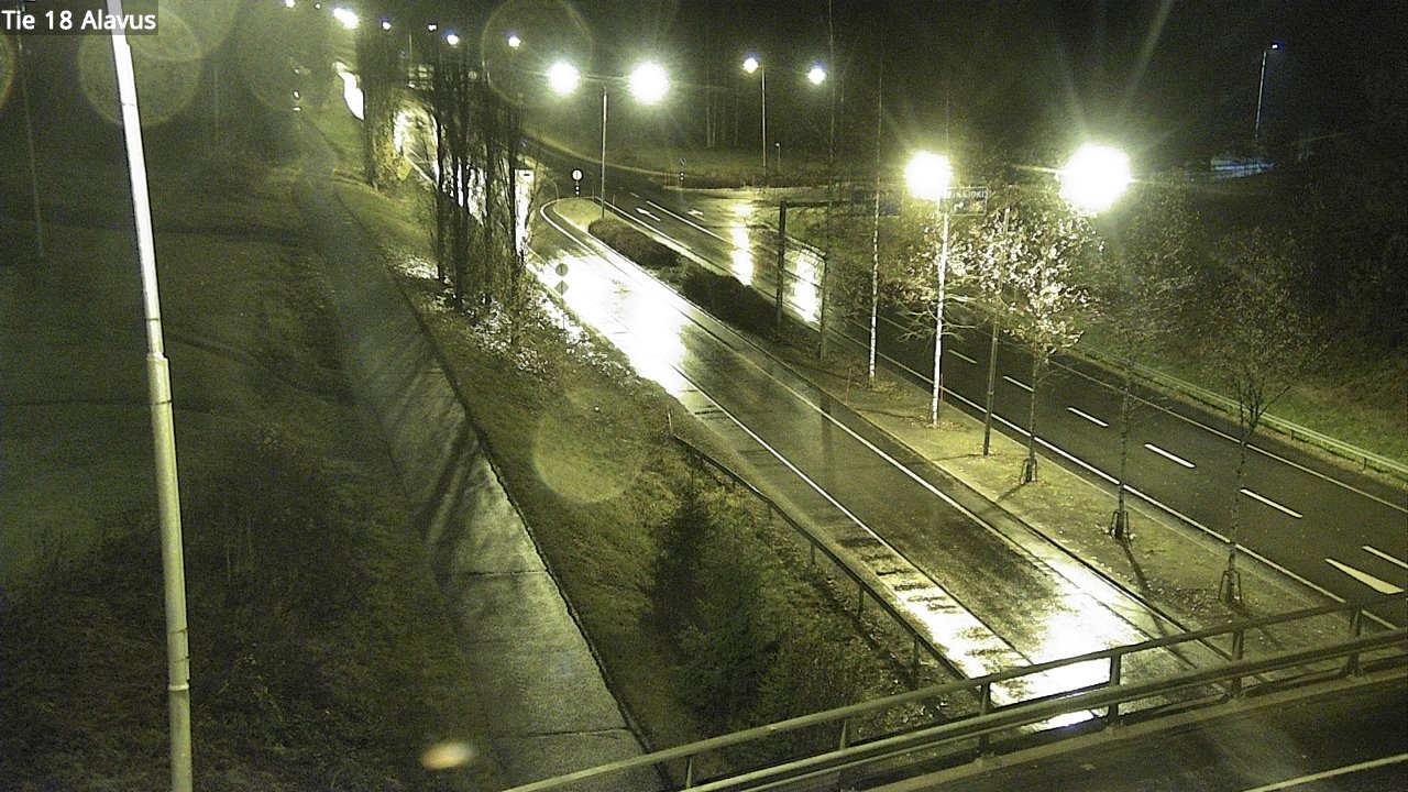 Weather Camera Image Väg 18 Alavo, Alavus, Etelä-Pohjanmaa