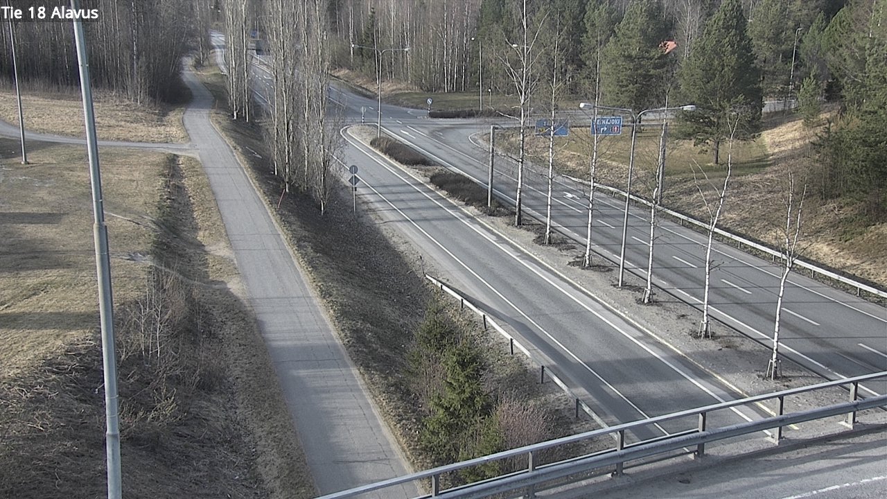 Weather Camera Image Road 18 Alavus, Alavus, Etelä-Pohjanmaa