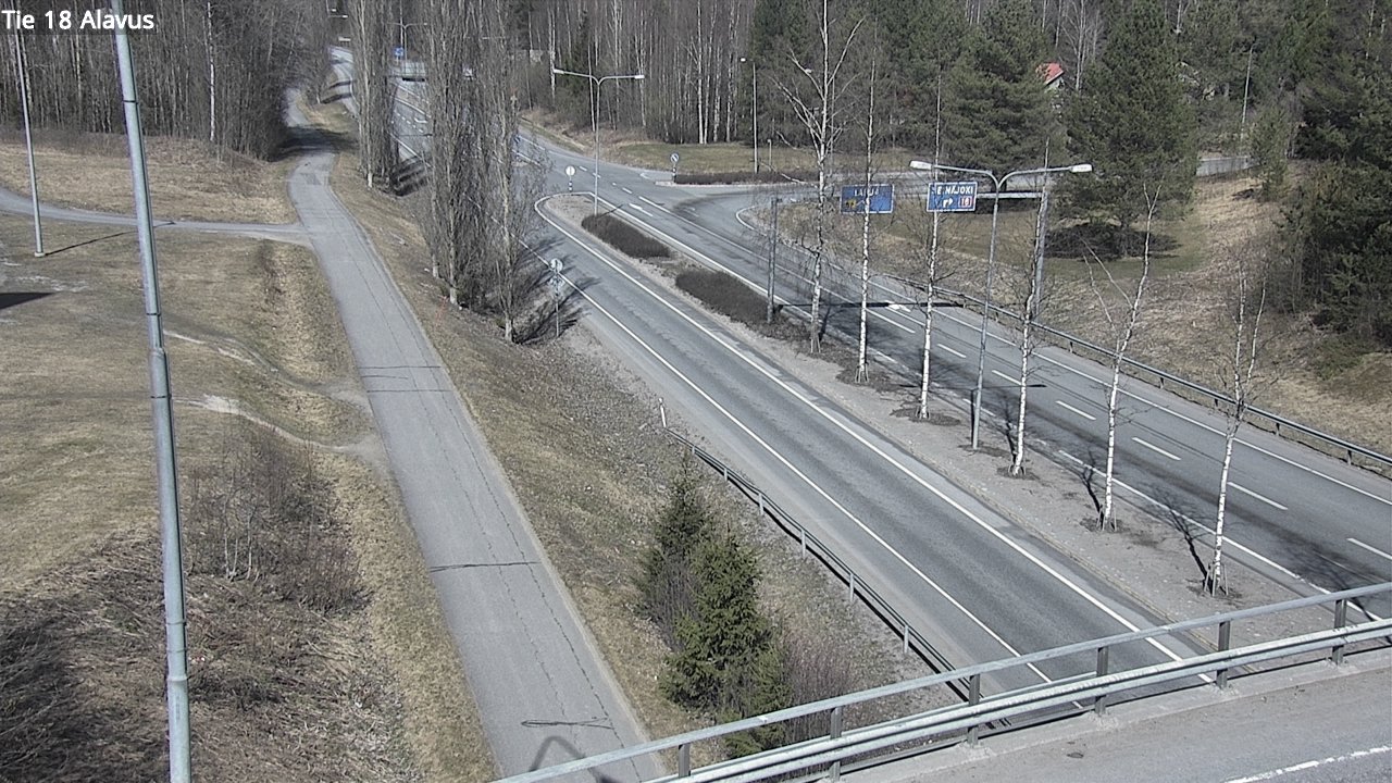 Weather Camera Image Road 18 Alavus, Alavus, Etelä-Pohjanmaa