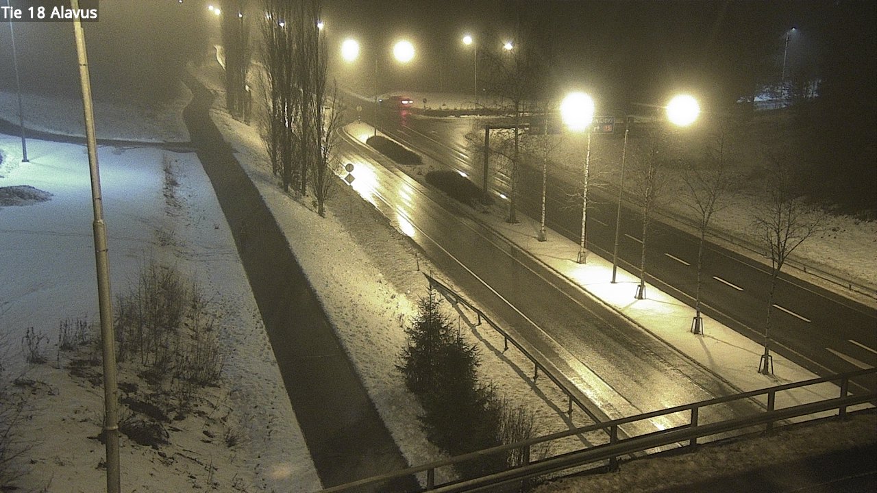 Weather Camera Image Road 18 Alavus, Alavus, Etelä-Pohjanmaa