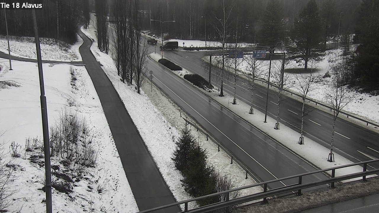 Weather Camera Image Road 18 Alavus, Alavus, Etelä-Pohjanmaa