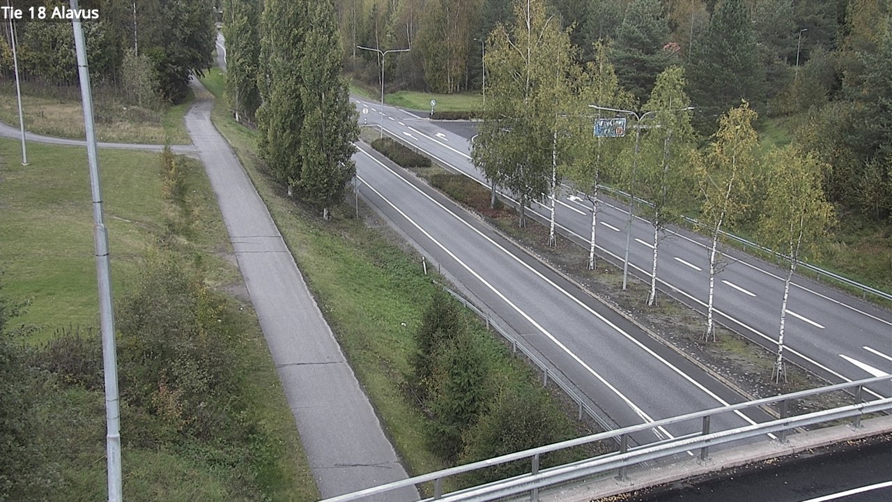 Weather Camera Image Road 18 Alavus, Alavus, Etelä-Pohjanmaa