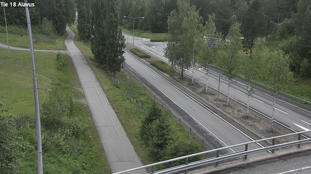 Weather Camera Image Road 18 Alavus, Alavus, Etelä-Pohjanmaa