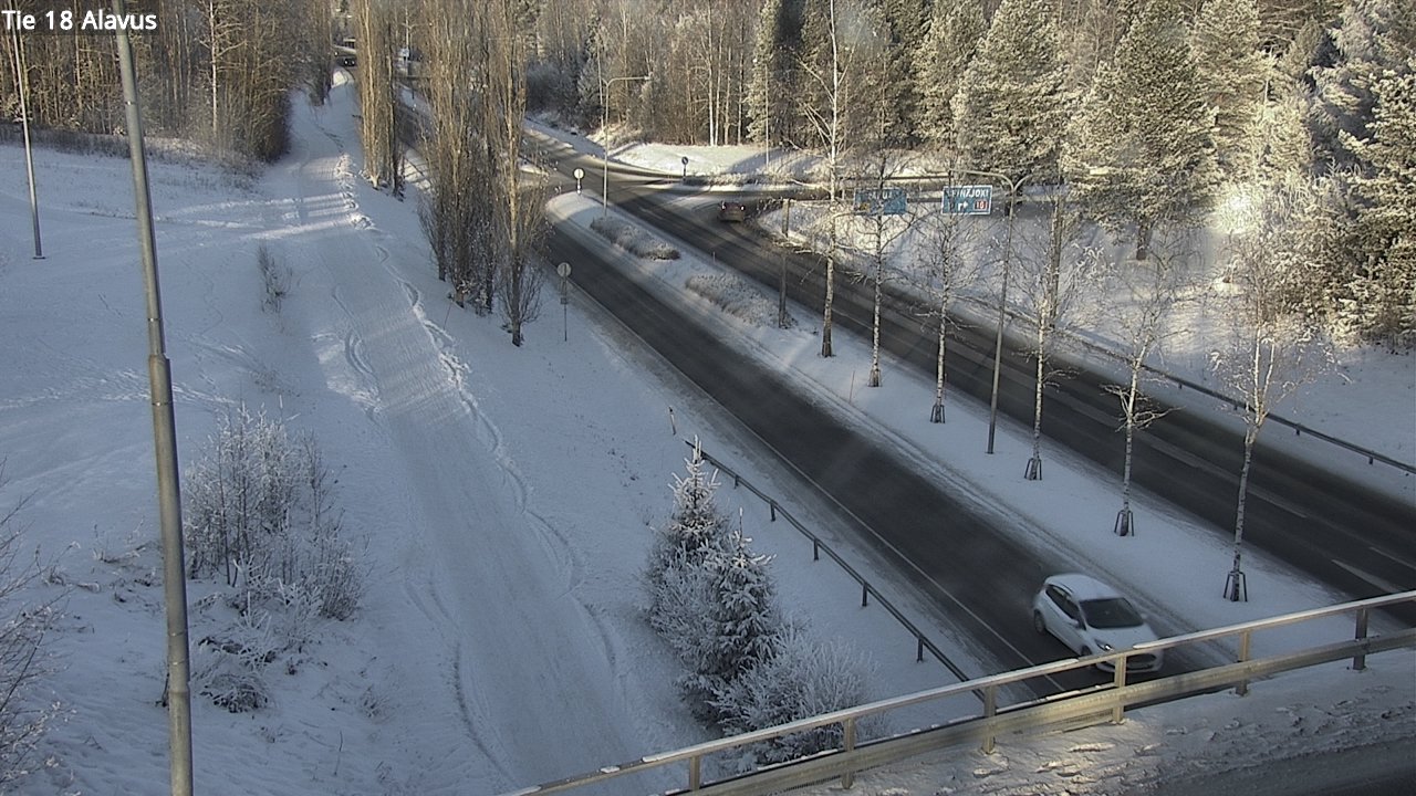 Weather Camera Image Väg 18 Alavo, Alavus, Etelä-Pohjanmaa