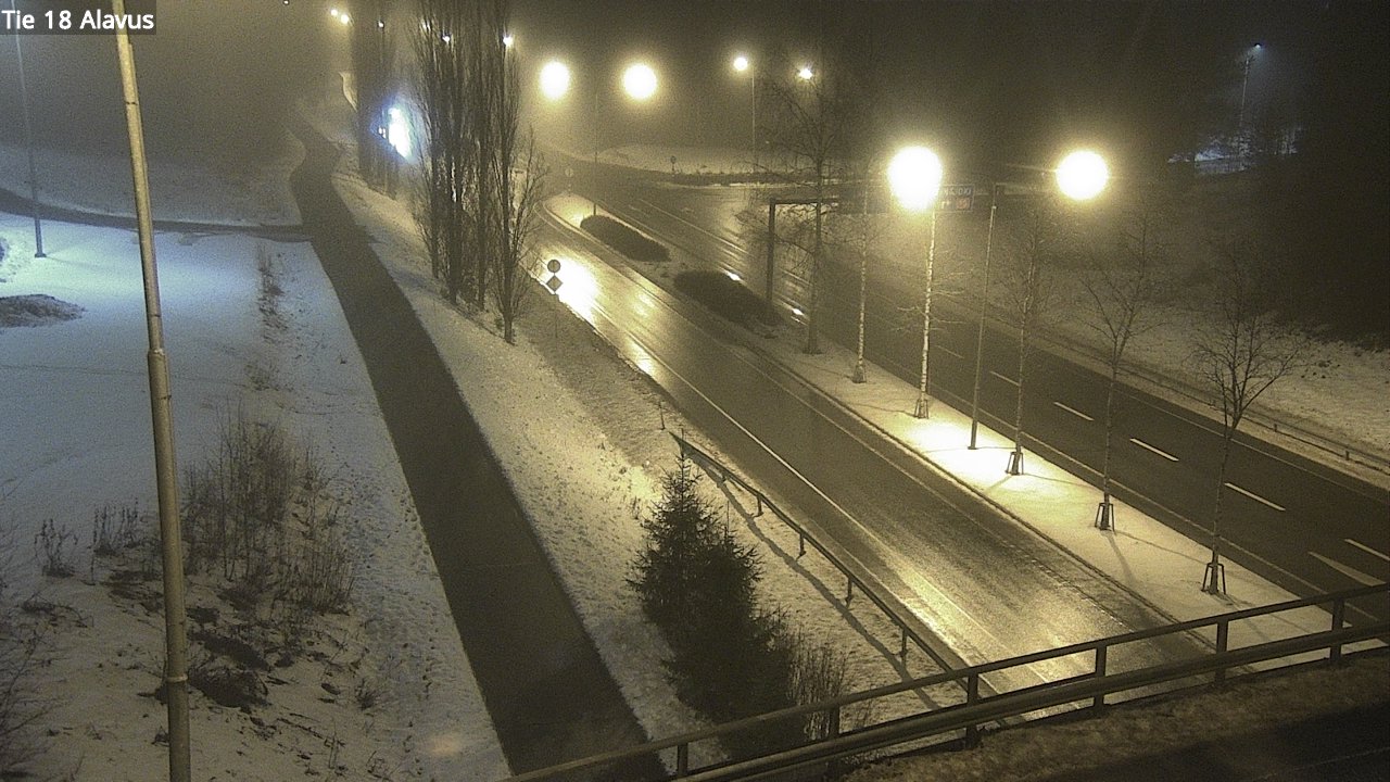 Weather Camera Image Road 18 Alavus, Alavus, Etelä-Pohjanmaa