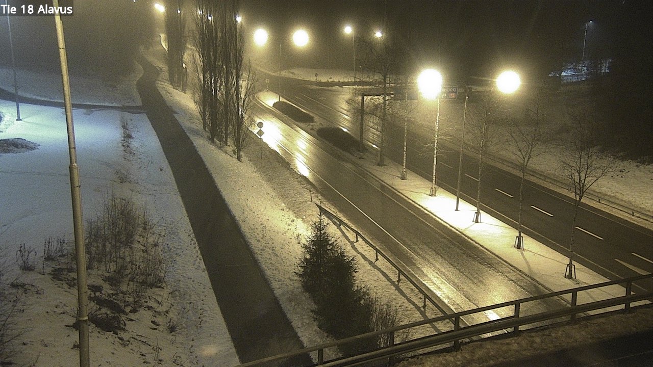 Weather Camera Image Road 18 Alavus, Alavus, Etelä-Pohjanmaa