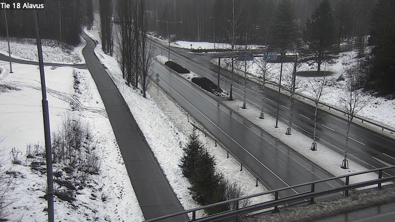 Weather Camera Image Road 18 Alavus, Alavus, Etelä-Pohjanmaa