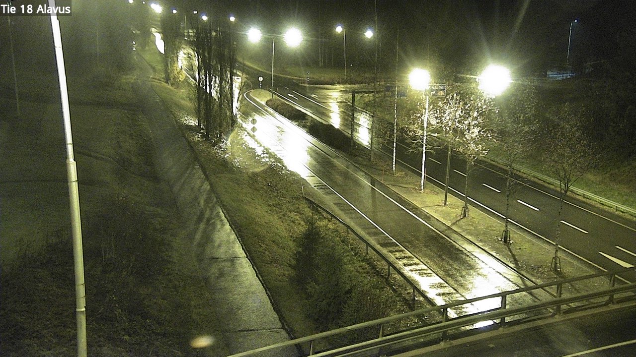 Weather Camera Image Väg 18 Alavo, Alavus, Etelä-Pohjanmaa