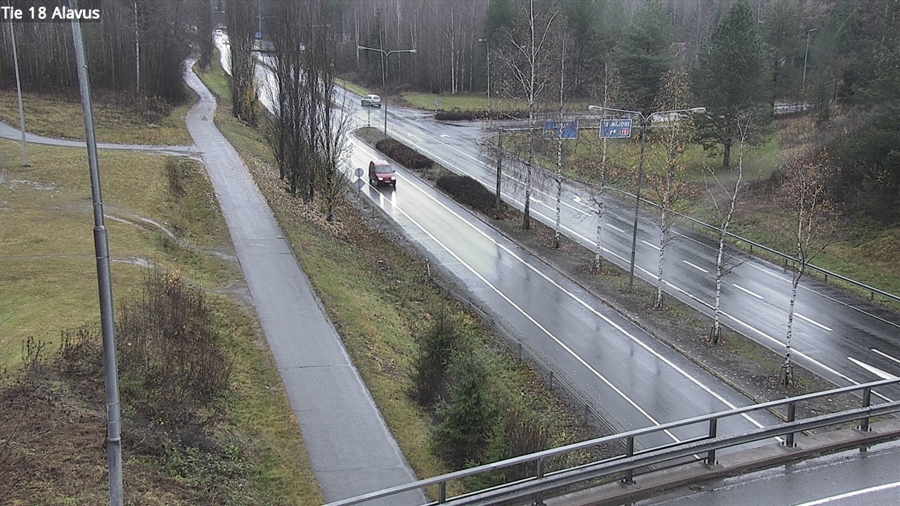 Weather Camera Image Road 18 Alavus, Alavus, Etelä-Pohjanmaa