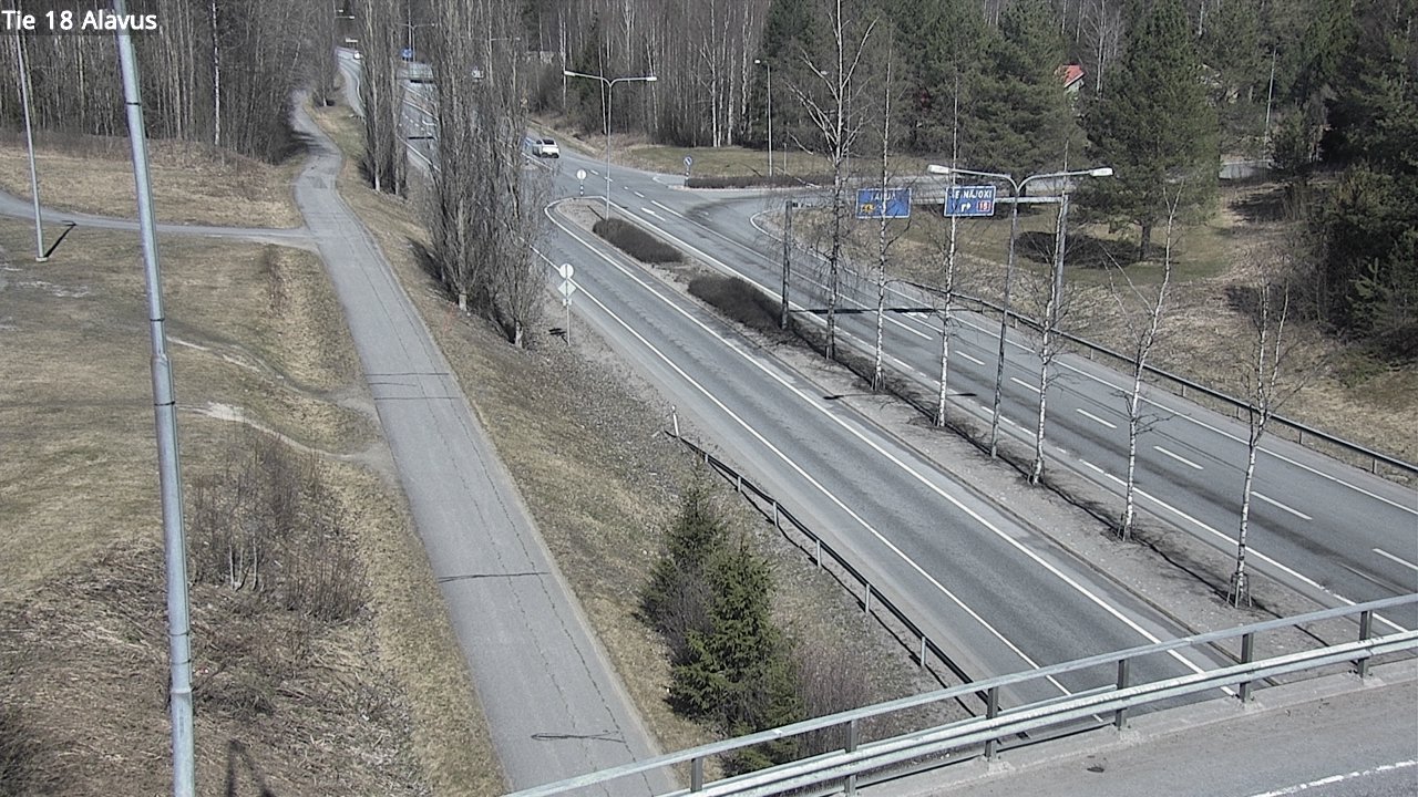Weather Camera Image Road 18 Alavus, Alavus, Etelä-Pohjanmaa