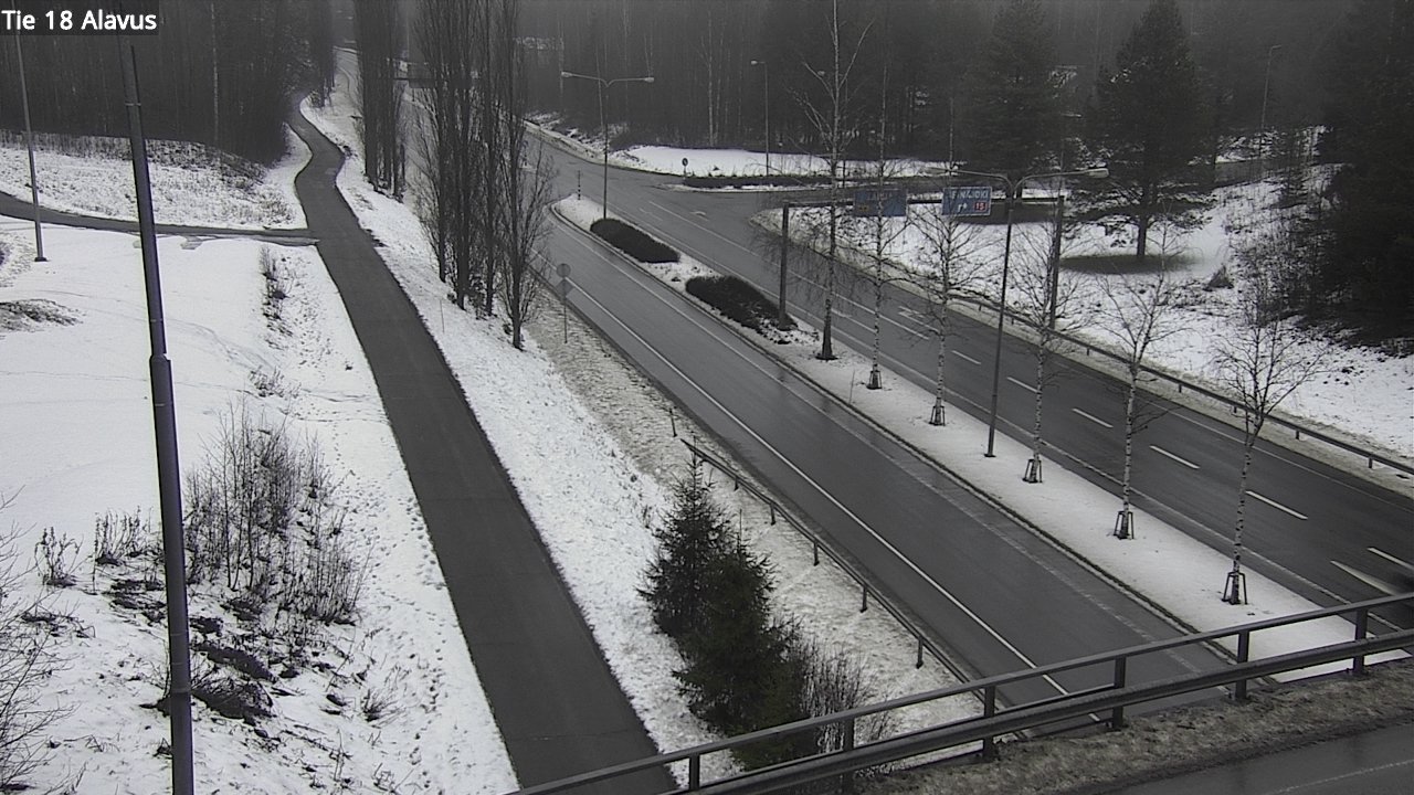 Weather Camera Image Road 18 Alavus, Alavus, Etelä-Pohjanmaa