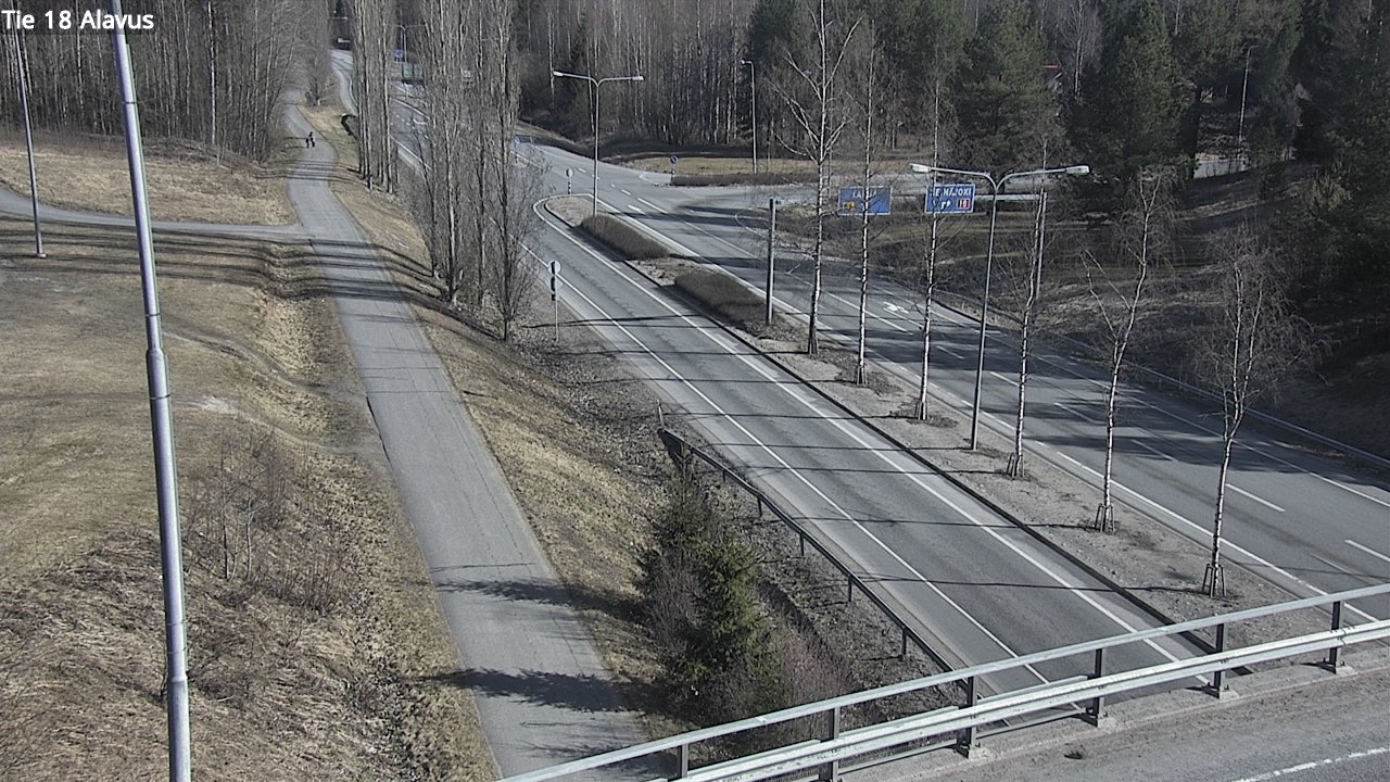 Weather Camera Image Road 18 Alavus, Alavus, Etelä-Pohjanmaa
