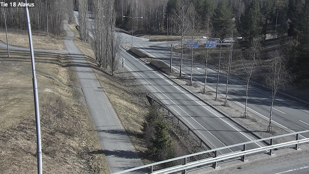 Weather Camera Image Road 18 Alavus, Alavus, Etelä-Pohjanmaa