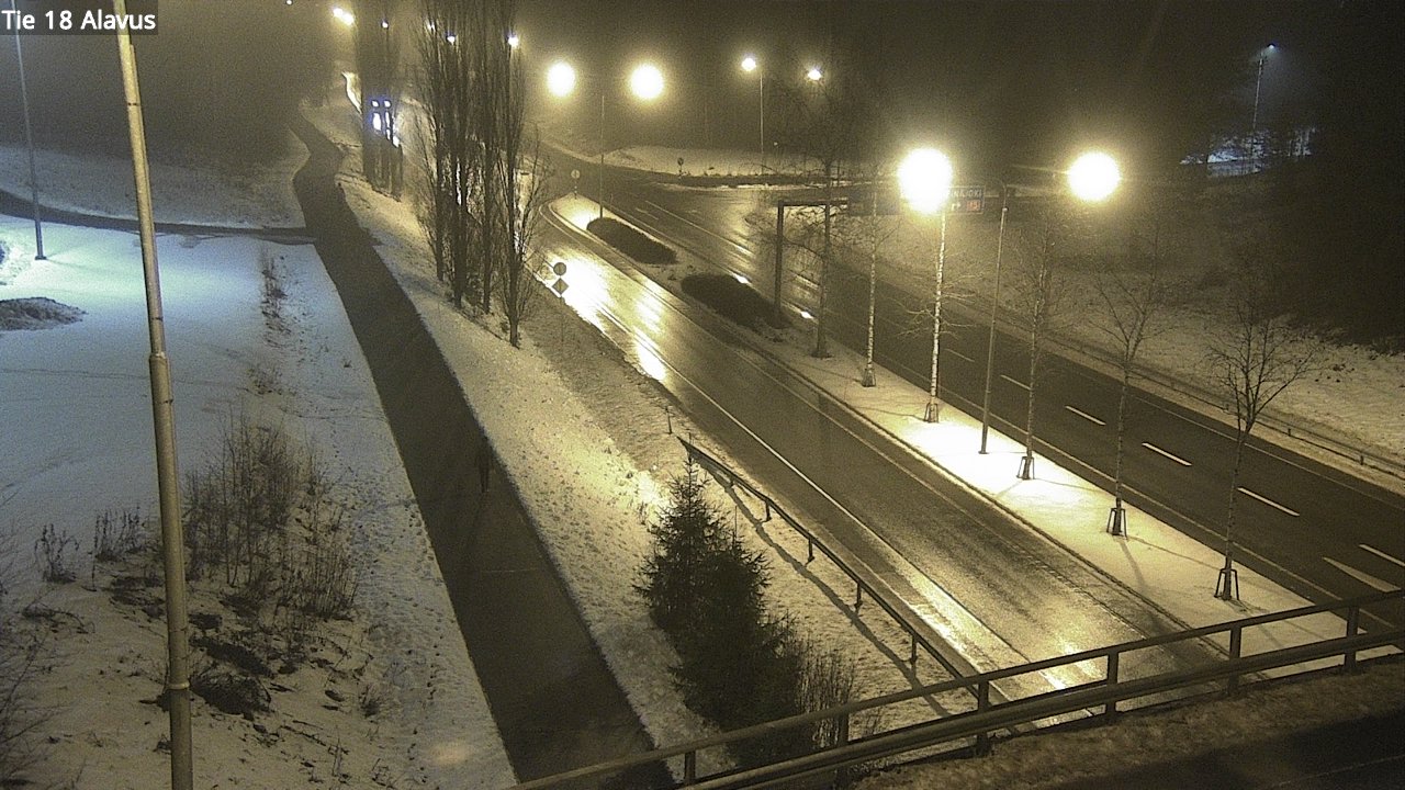 Weather Camera Image Road 18 Alavus, Alavus, Etelä-Pohjanmaa