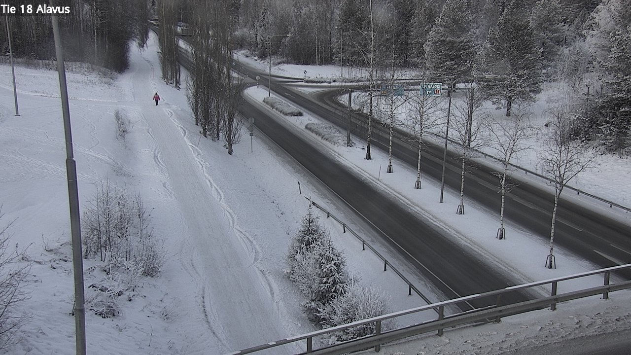Weather Camera Image Väg 18 Alavo, Alavus, Etelä-Pohjanmaa