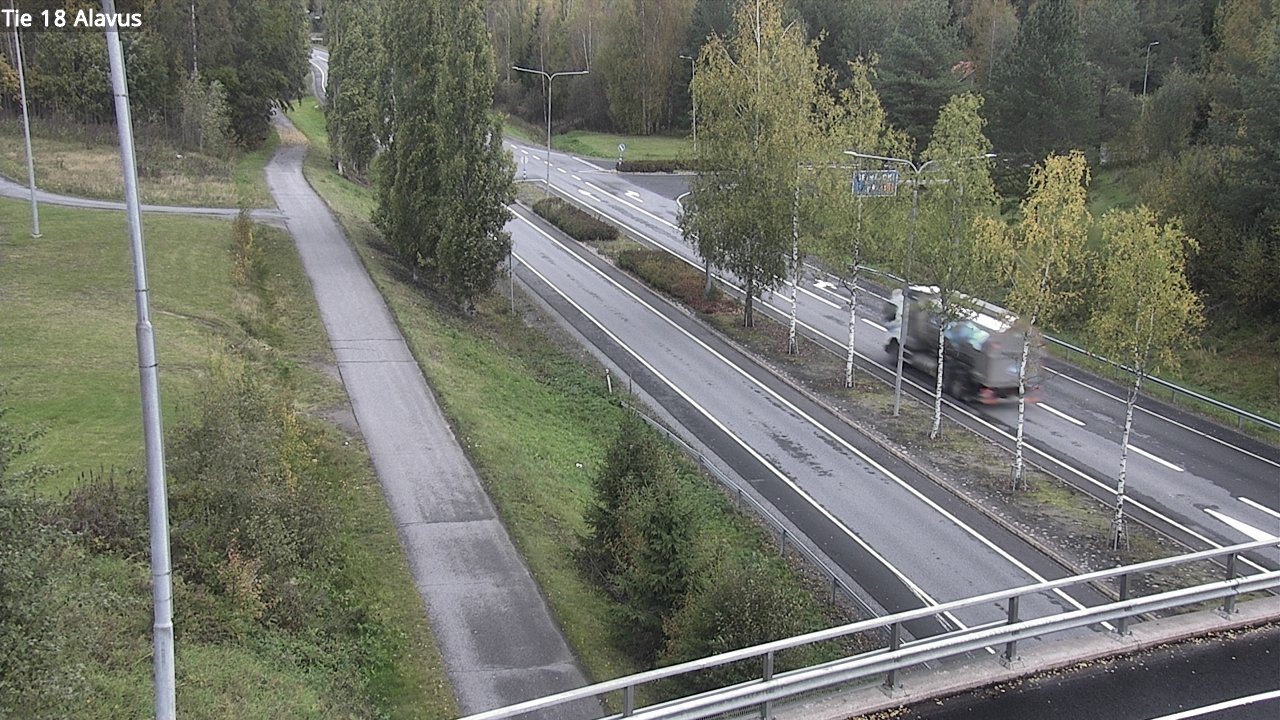 Weather Camera Image Road 18 Alavus, Alavus, Etelä-Pohjanmaa