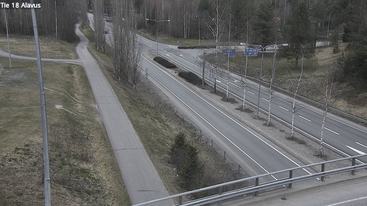 Weather Camera Image Road 18 Alavus, Alavus, Etelä-Pohjanmaa