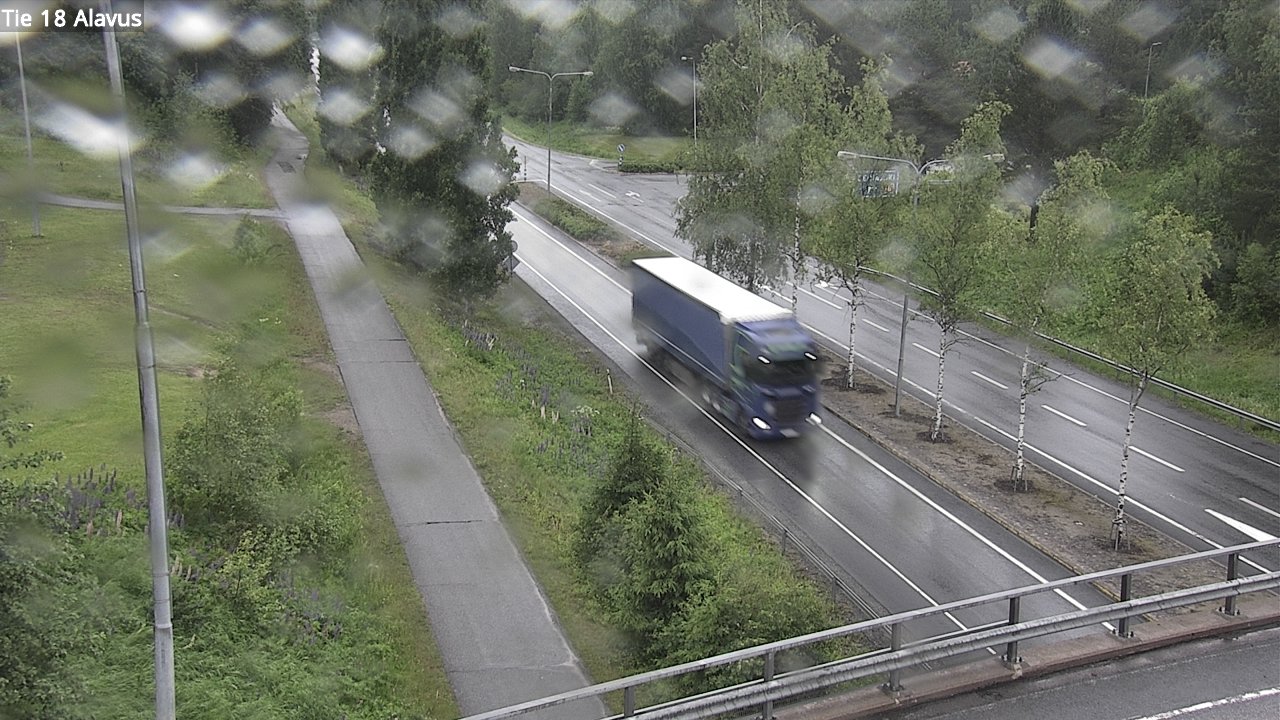 Weather Camera Image Road 18 Alavus, Alavus, Etelä-Pohjanmaa