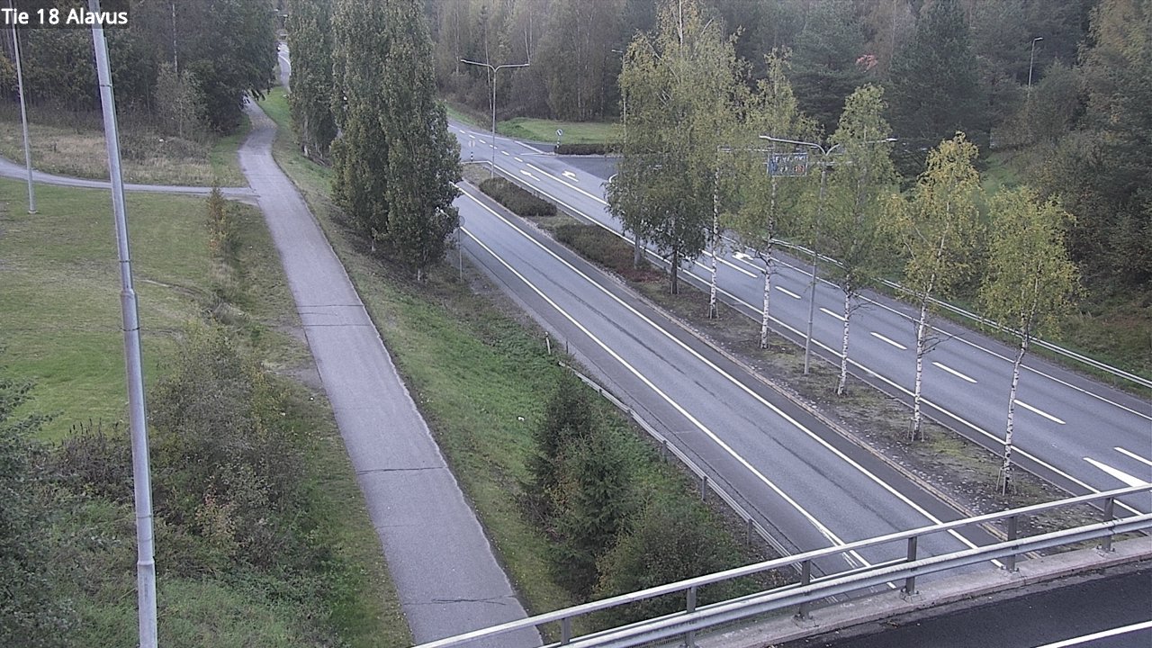 Weather Camera Image Road 18 Alavus, Alavus, Etelä-Pohjanmaa