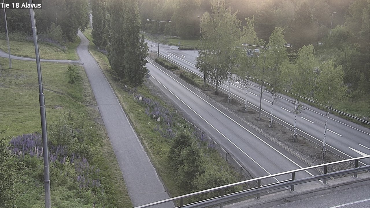 Weather Camera Image Road 18 Alavus, Alavus, Etelä-Pohjanmaa