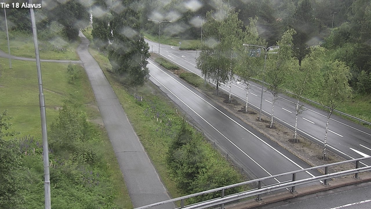 Weather Camera Image Road 18 Alavus, Alavus, Etelä-Pohjanmaa