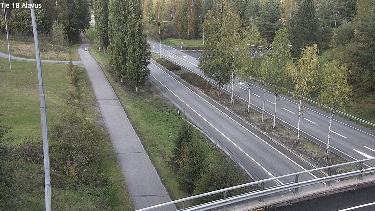 Weather Camera Image Road 18 Alavus, Alavus, Etelä-Pohjanmaa