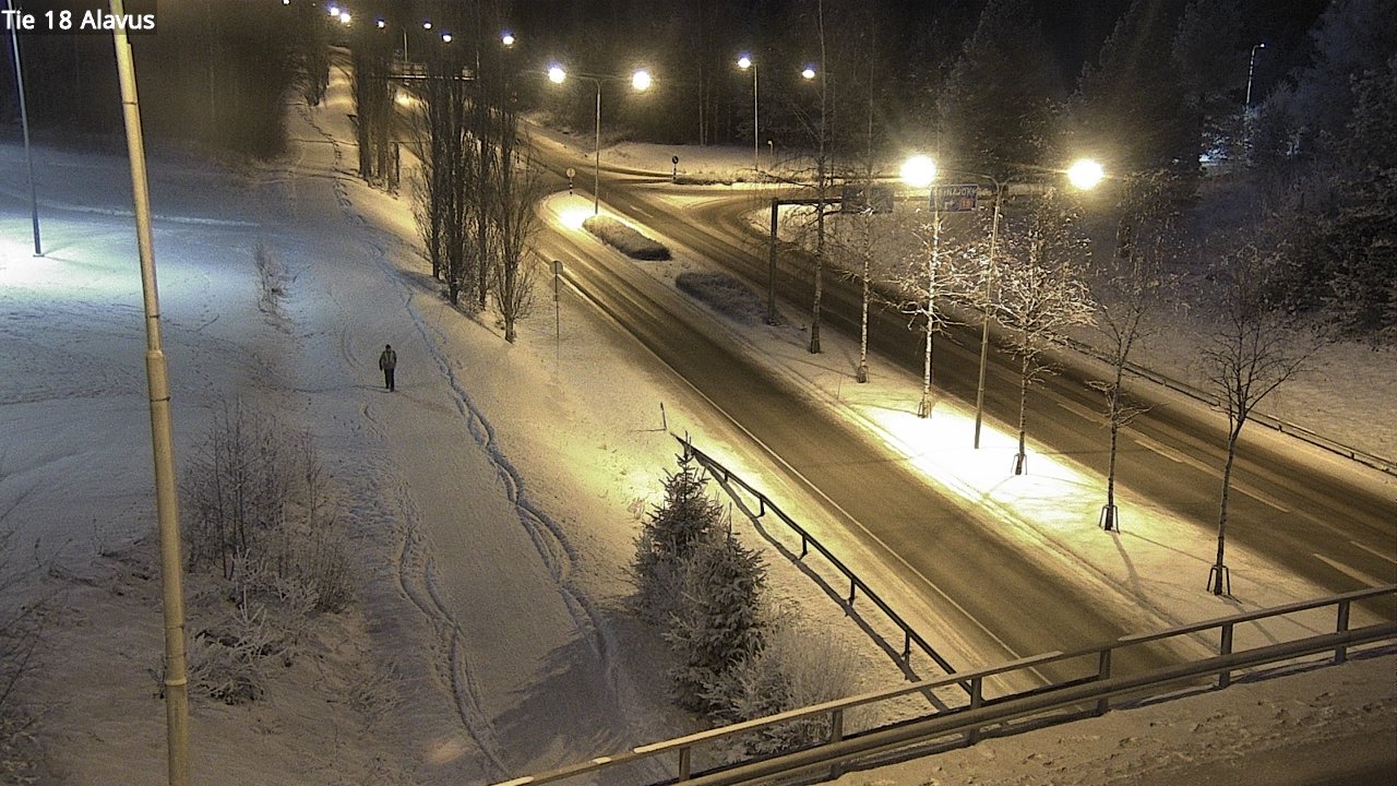 Weather Camera Image Väg 18 Alavo, Alavus, Etelä-Pohjanmaa