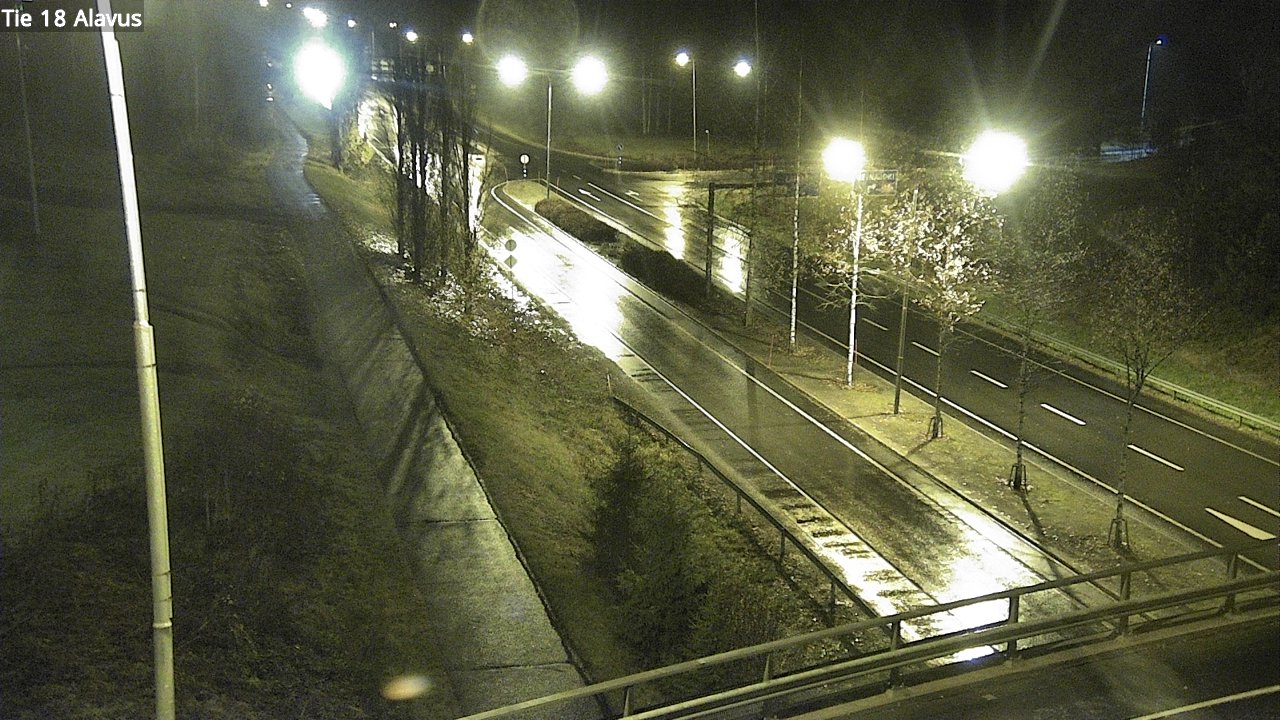 Weather Camera Image Väg 18 Alavo, Alavus, Etelä-Pohjanmaa