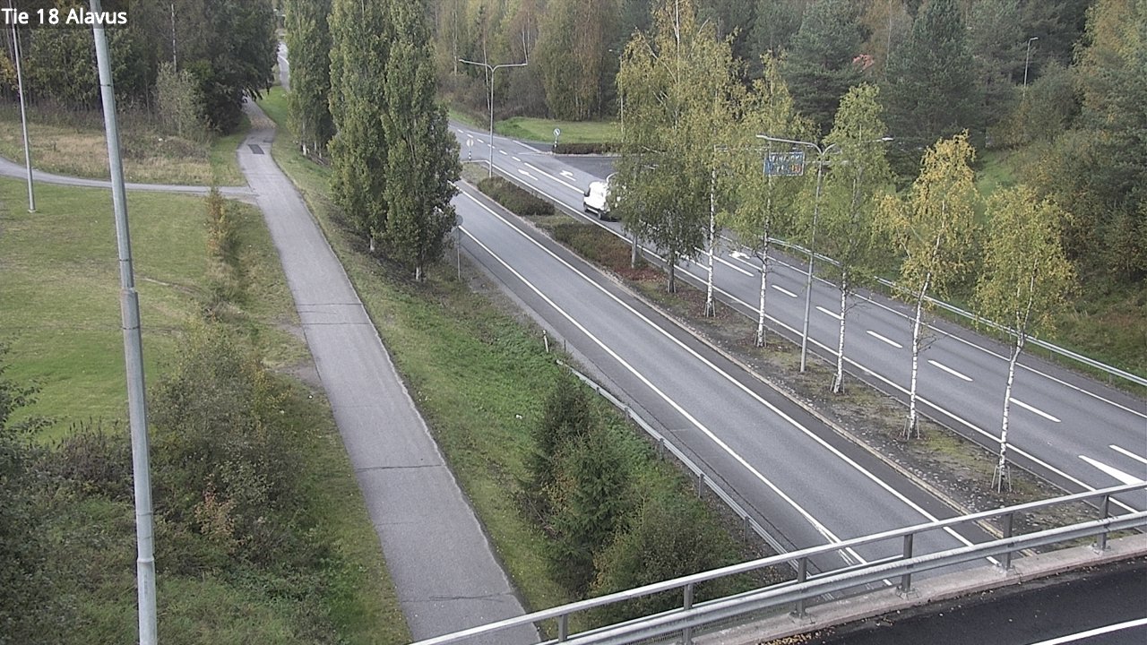 Weather Camera Image Road 18 Alavus, Alavus, Etelä-Pohjanmaa