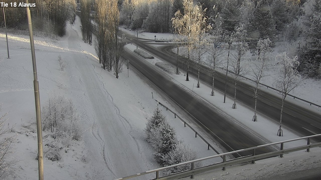 Weather Camera Image Väg 18 Alavo, Alavus, Etelä-Pohjanmaa