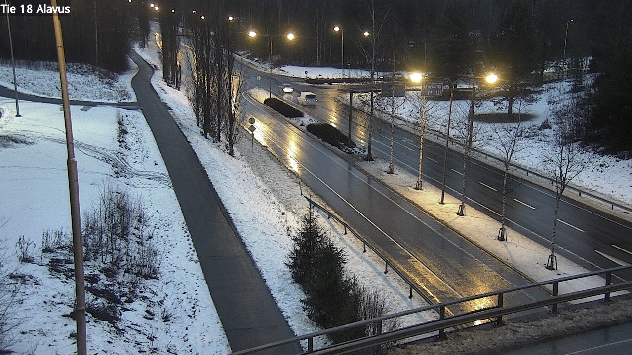 Weather Camera Image Road 18 Alavus, Alavus, Etelä-Pohjanmaa