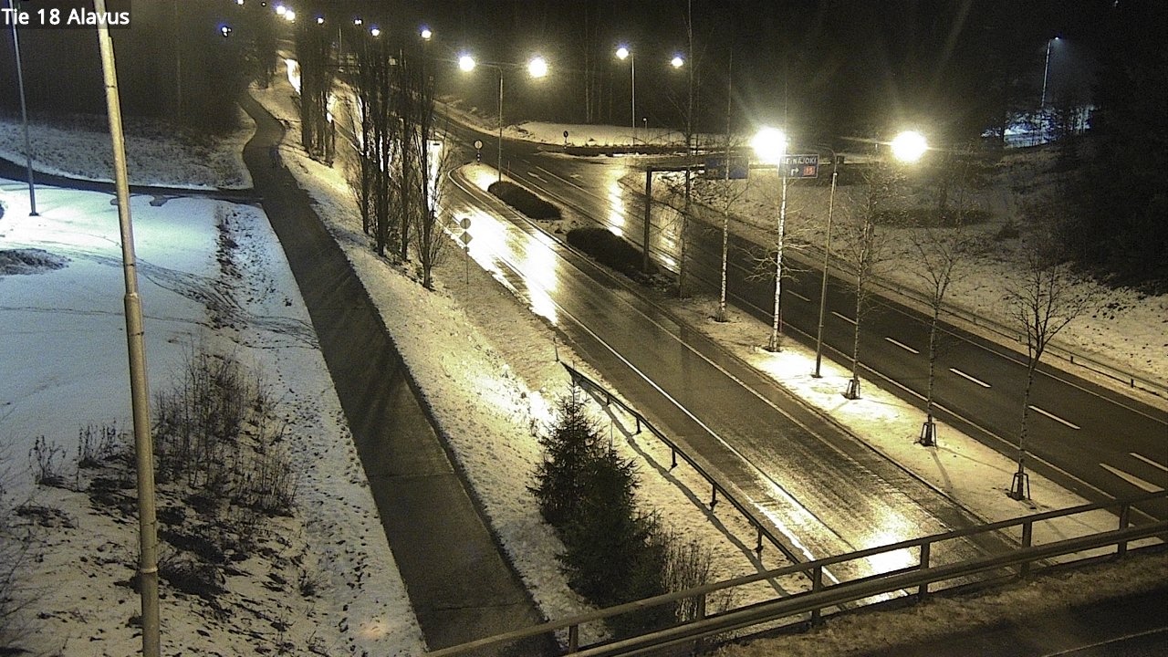 Weather Camera Image Road 18 Alavus, Alavus, Etelä-Pohjanmaa