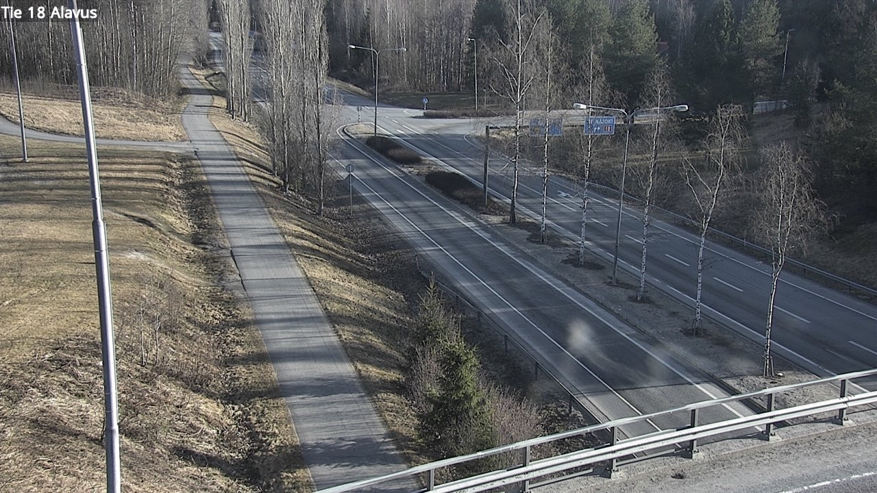 Weather Camera Image Road 18 Alavus, Alavus, Etelä-Pohjanmaa