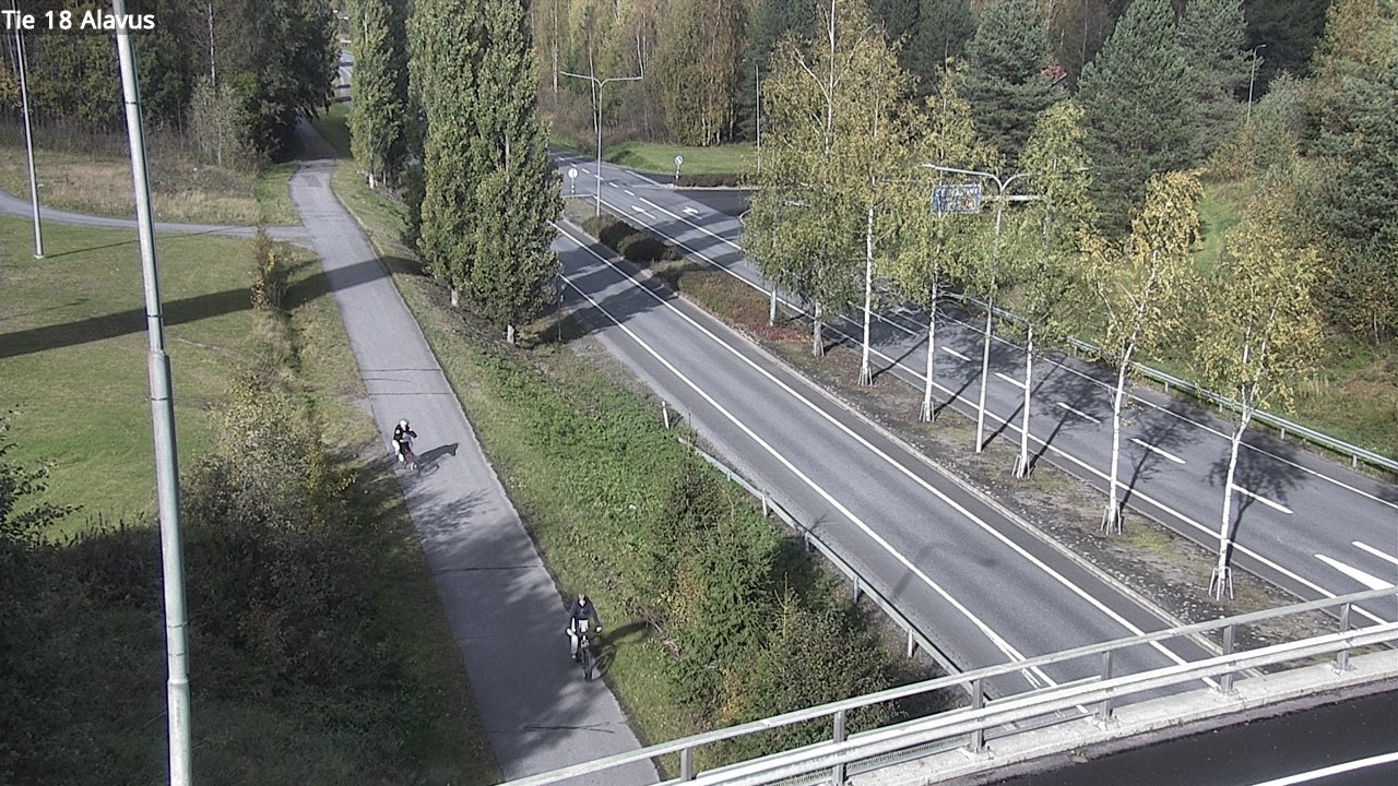 Weather Camera Image Väg 18 Alavo, Alavus, Etelä-Pohjanmaa