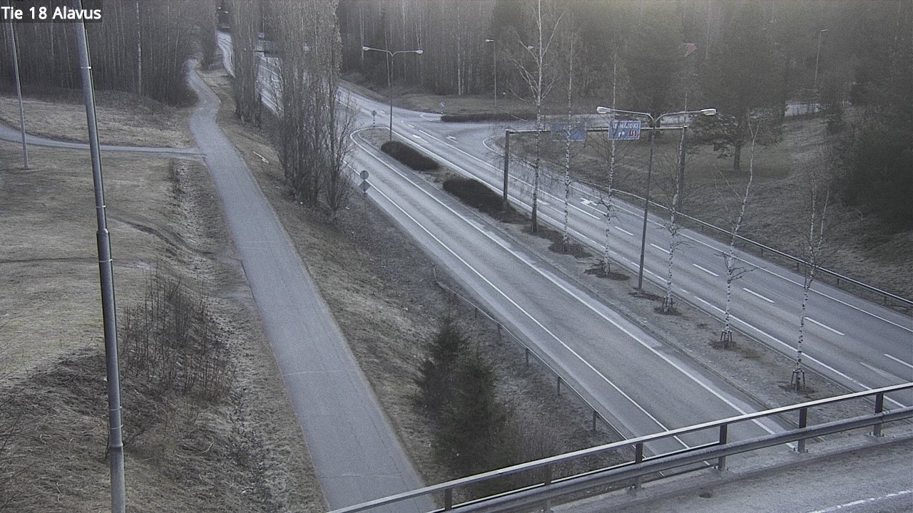 Weather Camera Image Road 18 Alavus, Alavus, Etelä-Pohjanmaa