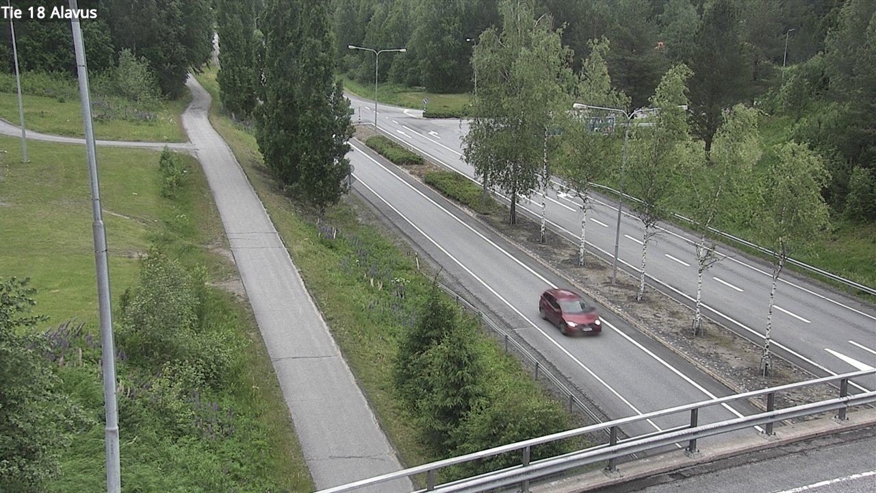 Weather Camera Image Road 18 Alavus, Alavus, Etelä-Pohjanmaa