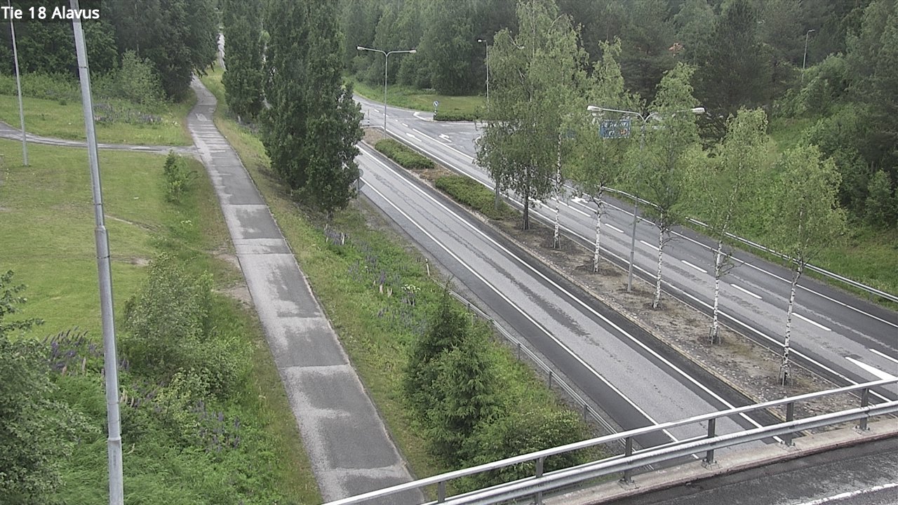 Weather Camera Image Road 18 Alavus, Alavus, Etelä-Pohjanmaa