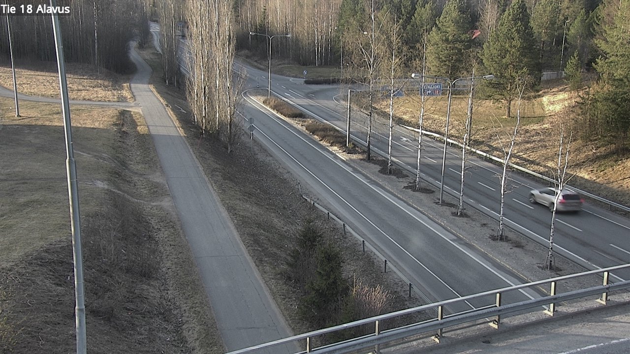 Weather Camera Image Road 18 Alavus, Alavus, Etelä-Pohjanmaa