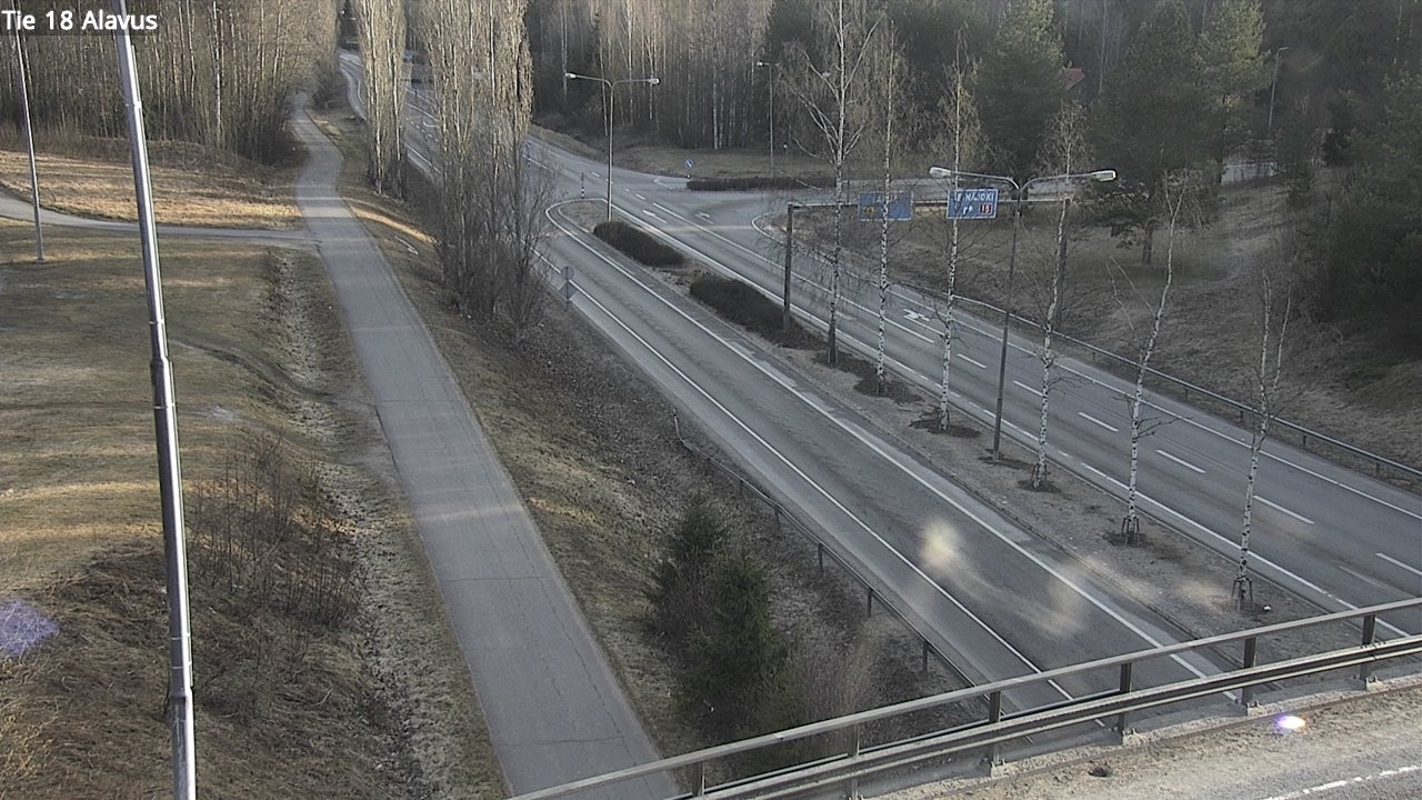 Weather Camera Image Road 18 Alavus, Alavus, Etelä-Pohjanmaa