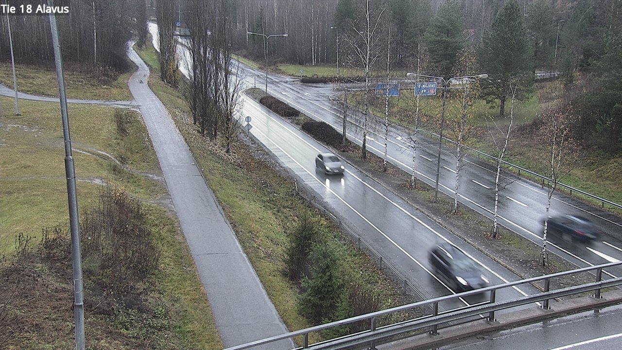 Weather Camera Image Väg 18 Alavo, Alavus, Etelä-Pohjanmaa