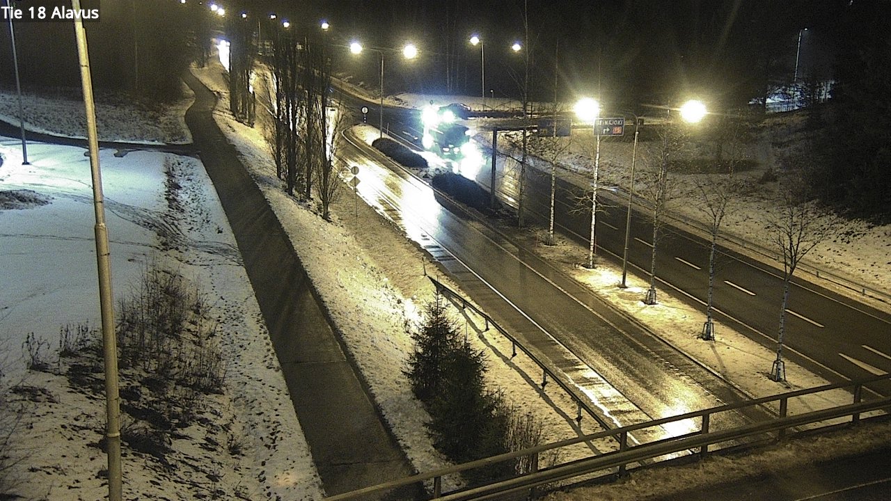 Weather Camera Image Road 18 Alavus, Alavus, Etelä-Pohjanmaa